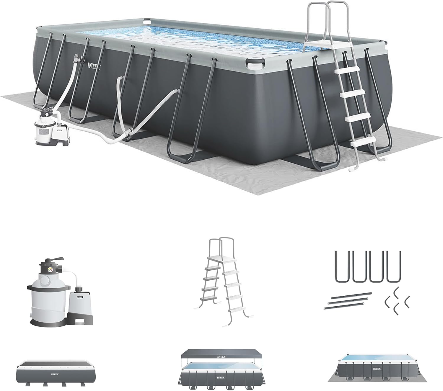 Intex INTEX Ultra XTR 24 ft x 12 ft 52 in Above Ground Pool Set