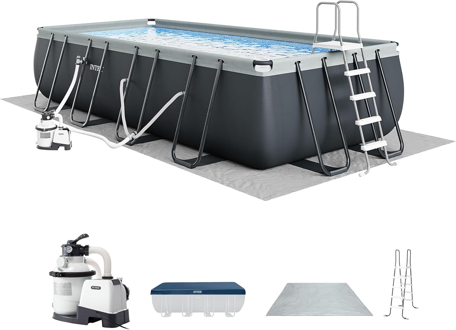 Intex INTEX Ultra XTR 18 ft x 9 ft 52 in Above Ground Pool Set