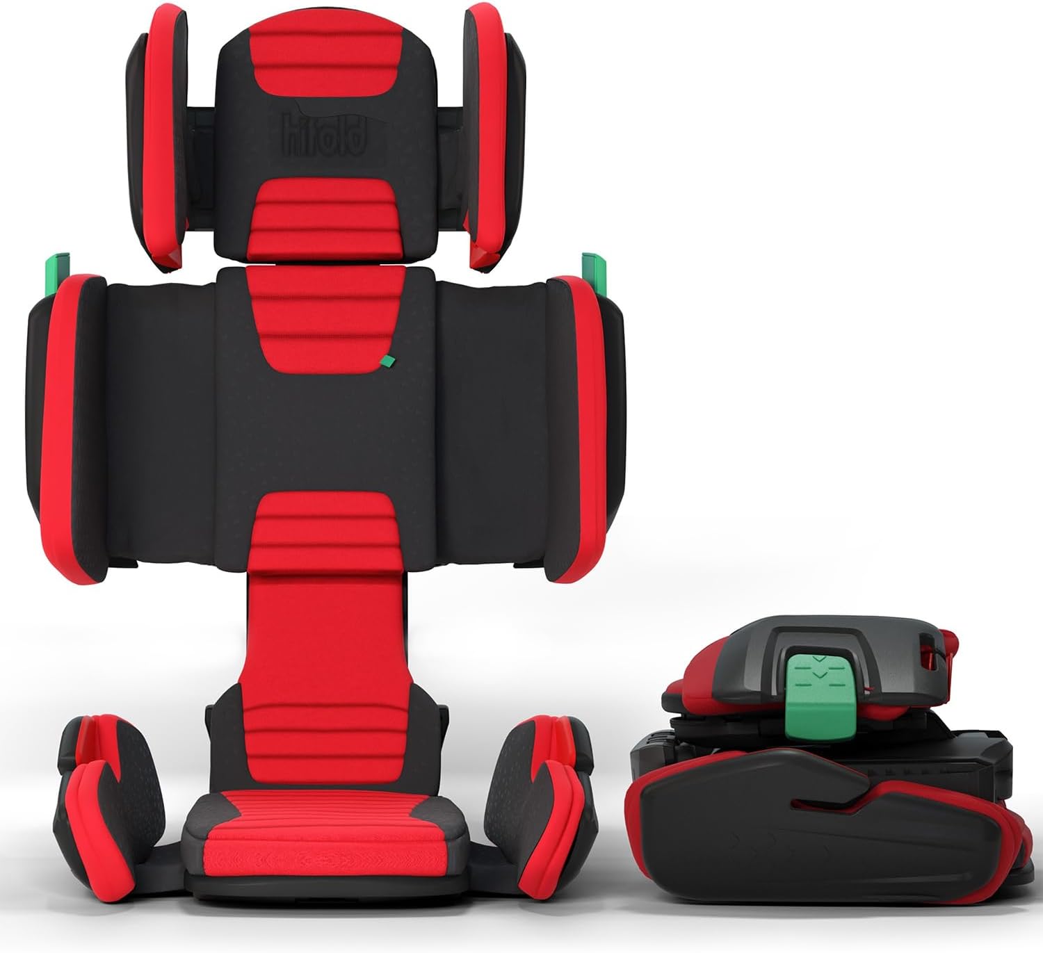 mifold Mifold Hifold Adjustable Kids High Back Booster Car Seat with