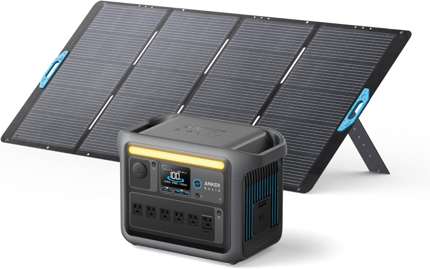 Anker Anker SOLIX C1000 Portable Power Station with 400W Solar Panel