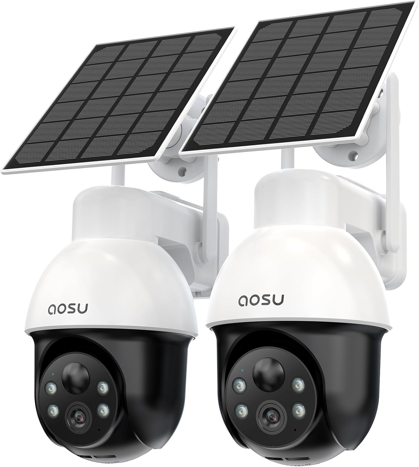 aosu aosu 3K/5MP Solar Security Cameras System Wireless Outdoor
