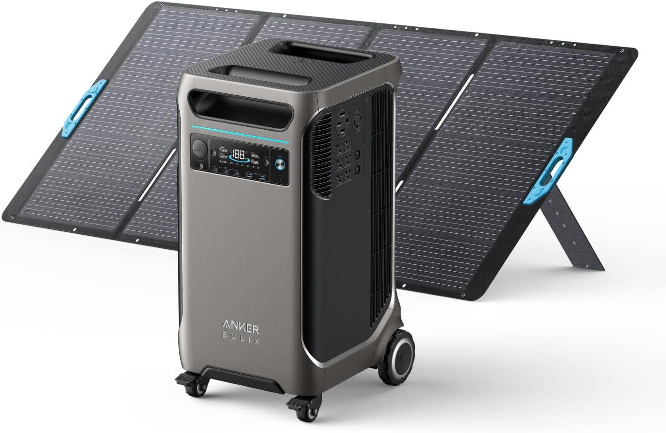 Anker Anker SOLIX F3800 Portable Power Station with 400W Solar Panel