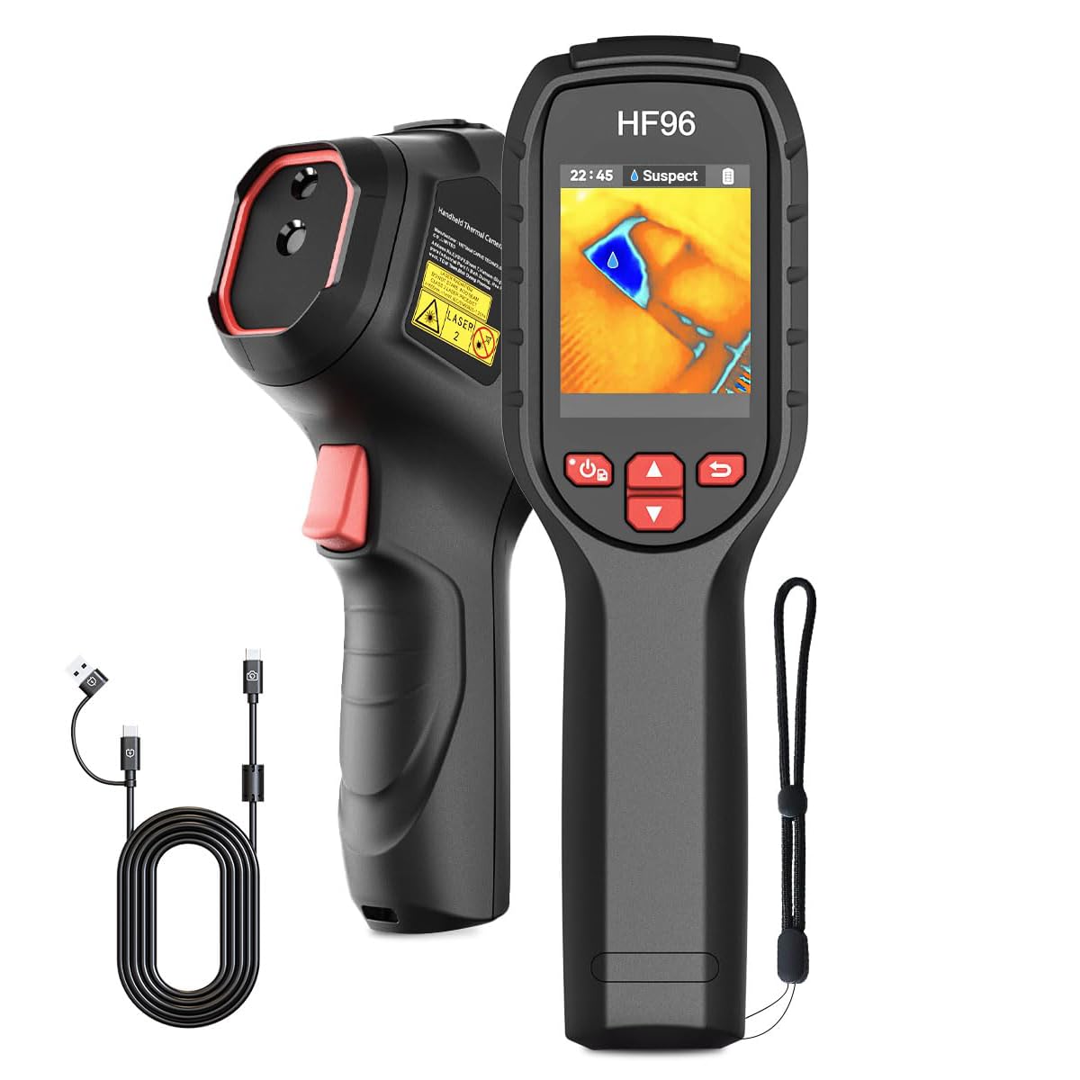 HSFTOOLS HF96 Thermal Camera with AI Scene Detection