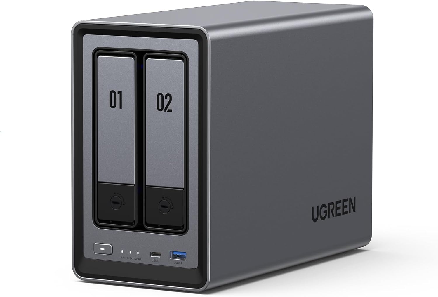 UGREEN UGREEN NAS DXP2800 2-Bay Desktop Network Attached Storage