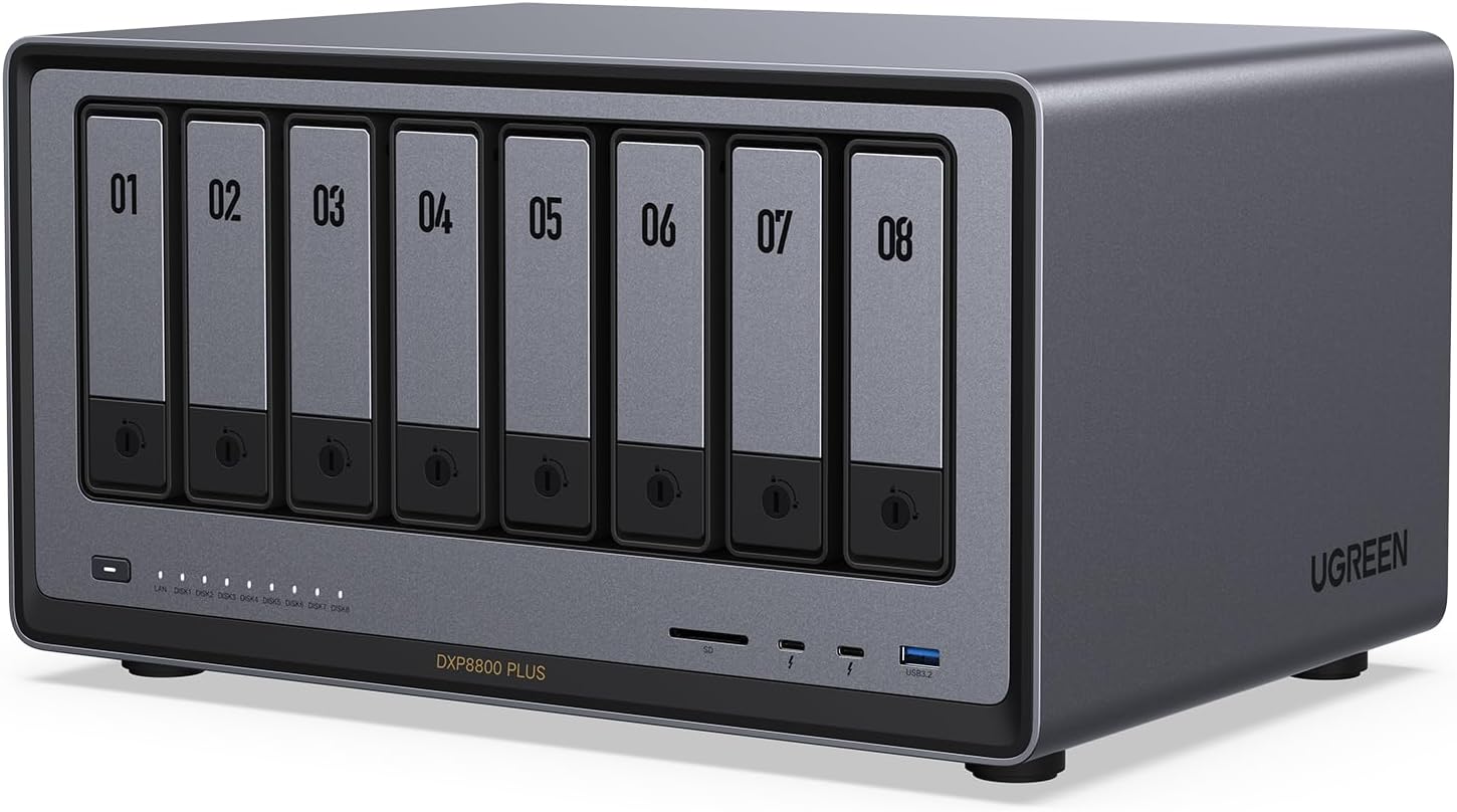 UGREEN UGREEN NAS DXP8800 Plus 8-Bay Desktop NASync