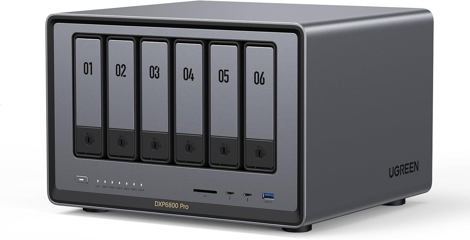 UGREEN UGREEN NAS DXP6800 Pro 6-Bay Desktop NAS