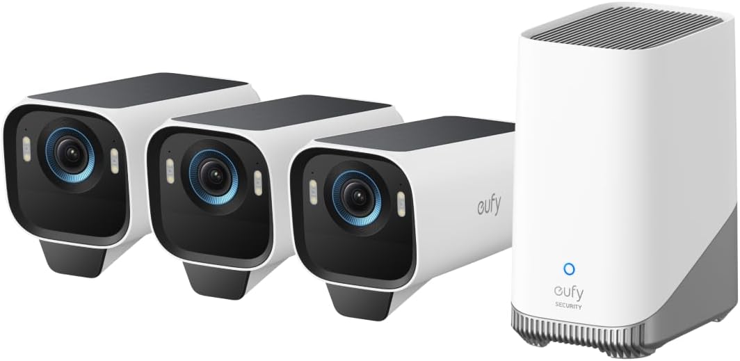 eufy eufy Security eufyCam S3 Pro 3-Cam Kit