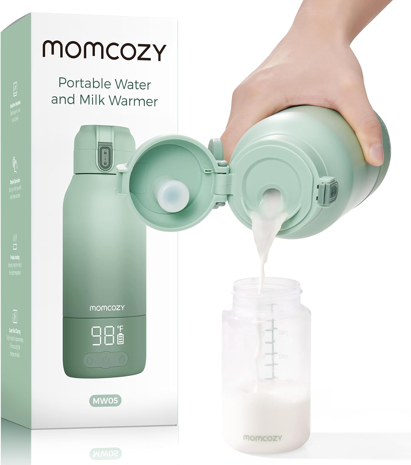 Momcozy Momcozy Portable Bottle Warmer for Travel