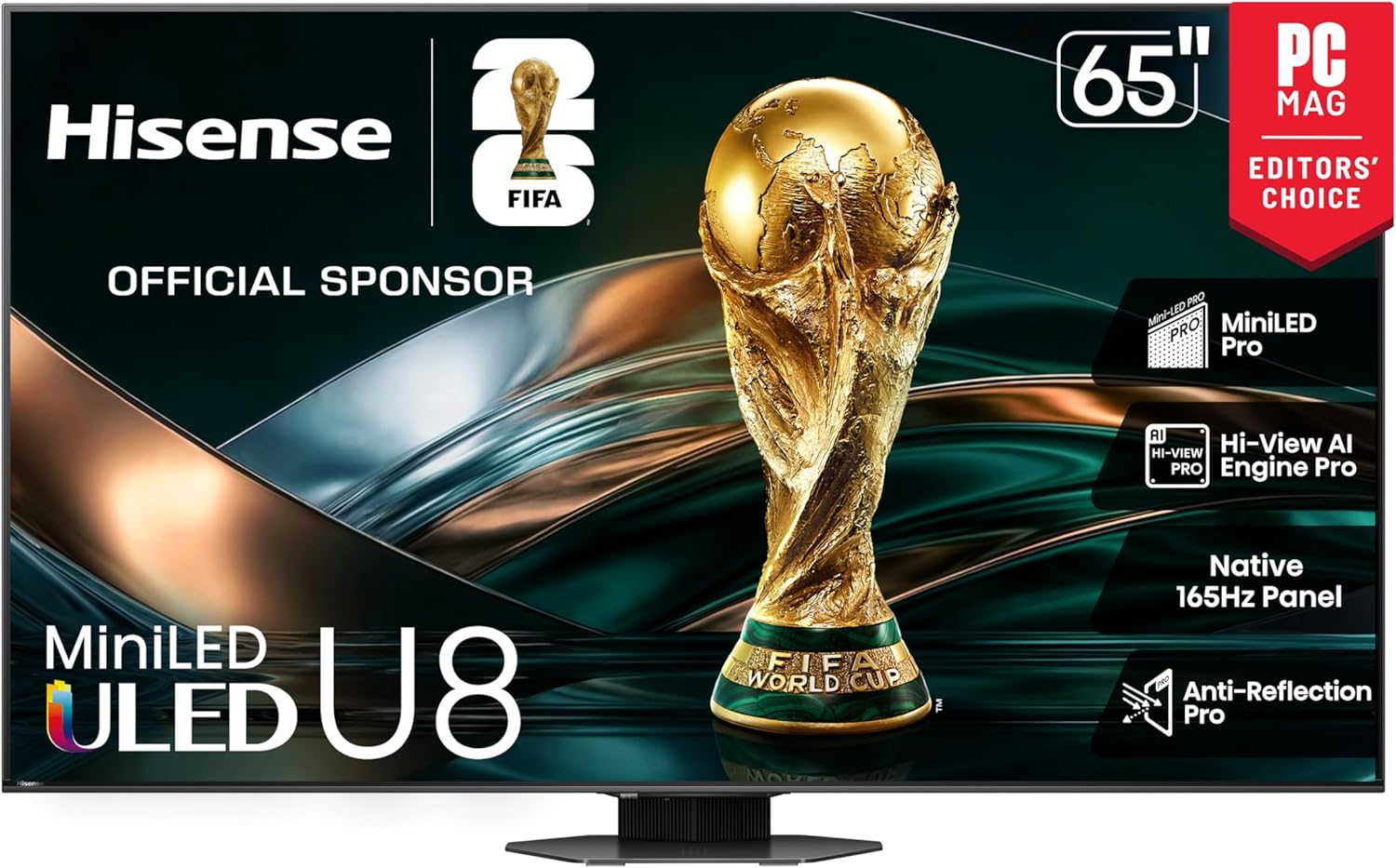 Hisense Hisense 65" U8 Series ULED Mini-LED 4K UHD Smart Google TV