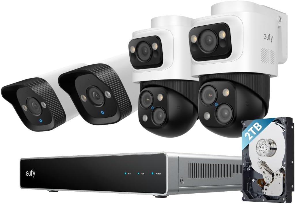 eufy eufy Security PoE NVR Security Camera System S4