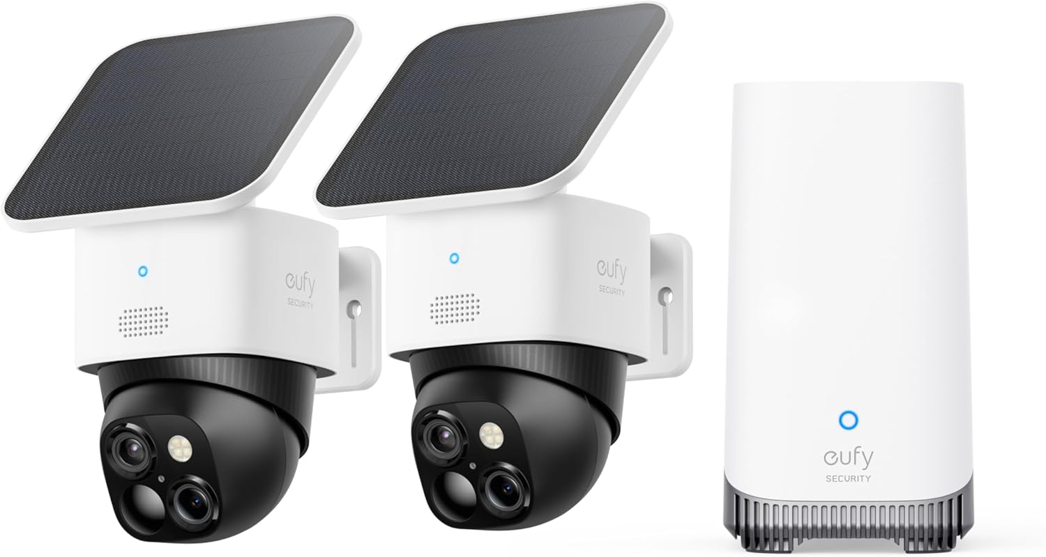 eufy eufy Security SoloCam S340 2-Cam Kit (HomeBase S380)