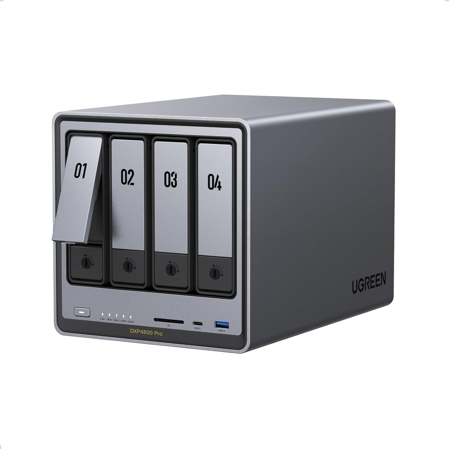 UGREEN UGREEN NAS DXP4800 Pro 4-Bay Desktop Network Attached Storage