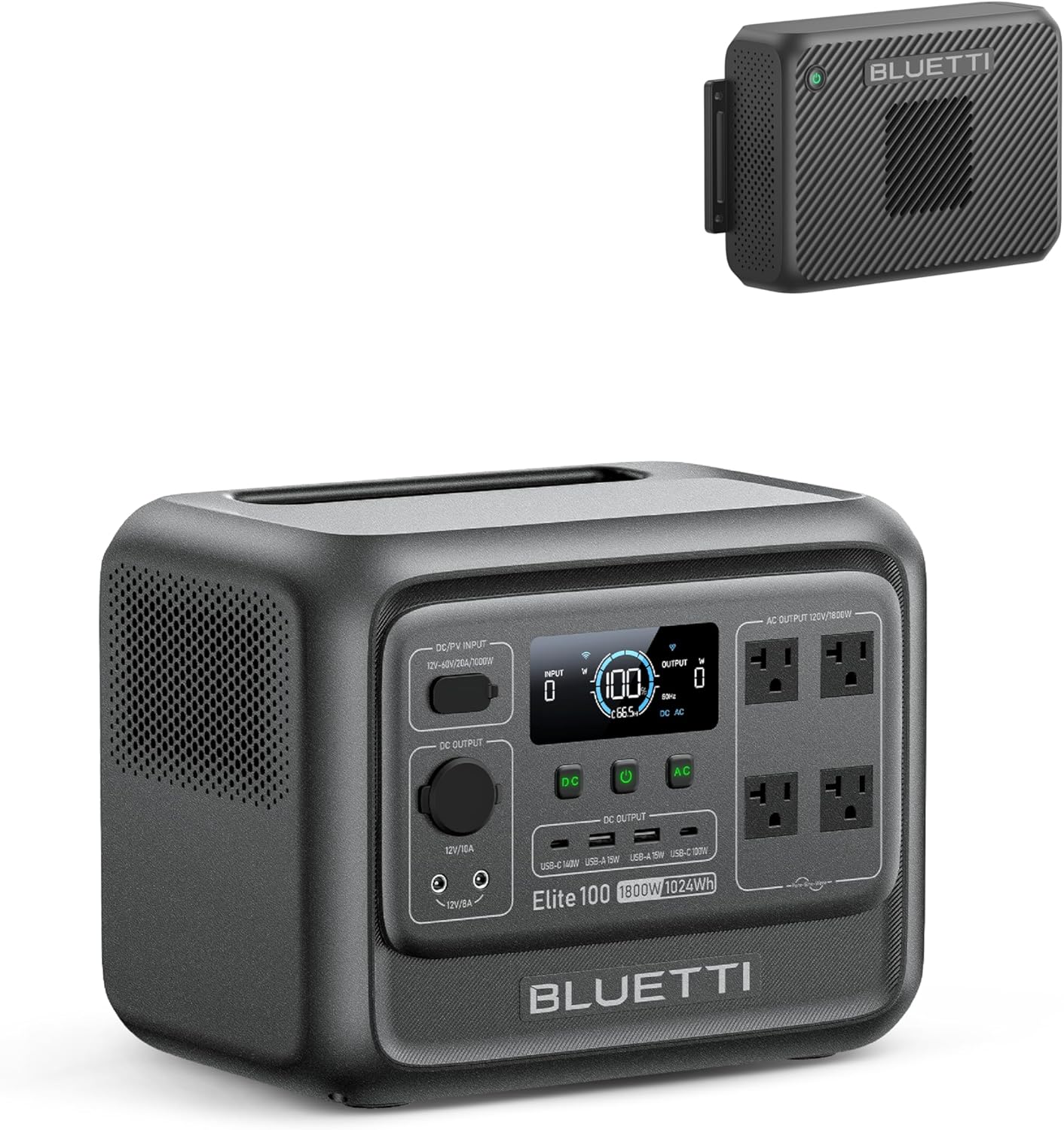 BLUETTI BLUETTI Elite 100 V2 Portable Power Station & Charger 2 (Ships