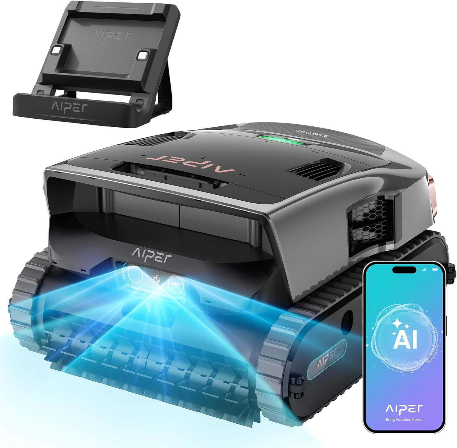 AIPER Aiper Scuba V3 Ultra AI-Cognitive Robotic Pool Cleaner &